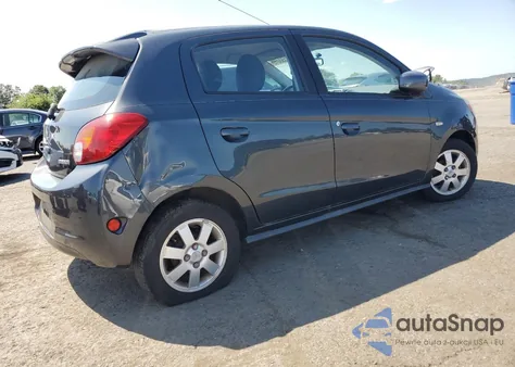2014 Mitsubishi Mirage Es z USA, uszkodzony, nr VIN ML32A4HJ2EH006484